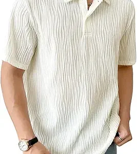 Vishal Mega Mart White Polo Tshirt | Men's Cotton Tshirt Regular Fit