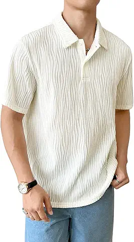 Vishal Mega Mart White Polo Tshirt | Men's Cotton Tshirt Regular Fit - Image 2